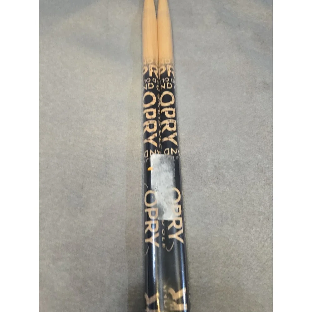 Grand Ole Opry Brand New Souvenir Scattered Logo Wooden Drum Sticks Nashville TN
